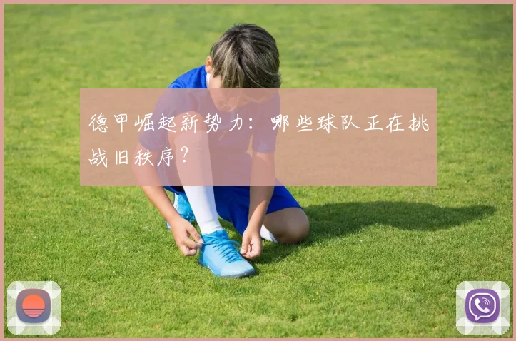 德甲崛起新势力:哪些球队正在挑战旧秩序?